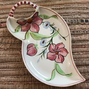 Vintage Blue Ridge Pottery Relish Dish